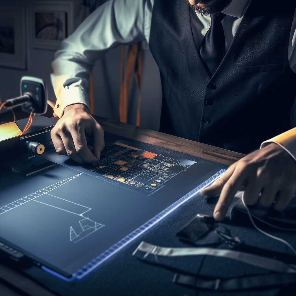 Illustration für maßgeschneiderte Websites und Portale